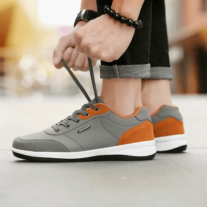 Lace-Up Lightweight Trainer Sneakers for Men - View 14