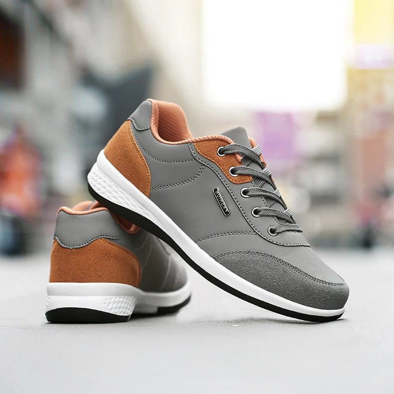 Lace-Up Lightweight Trainer Sneakers for Men - View 15