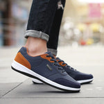 Lace-Up Lightweight Trainer Sneakers for Men - View 8
