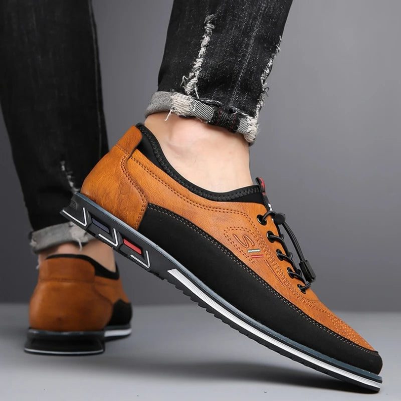 Lace-Up Low-Top Trainers for Men - View 2