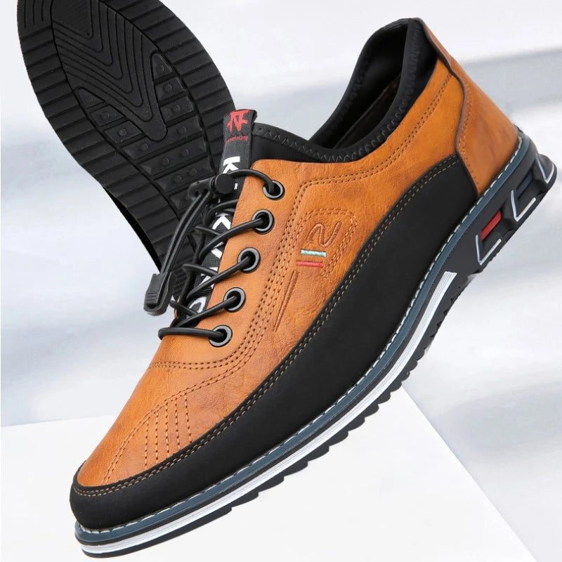 Lace-Up Low-Top Trainers for Men - View 3
