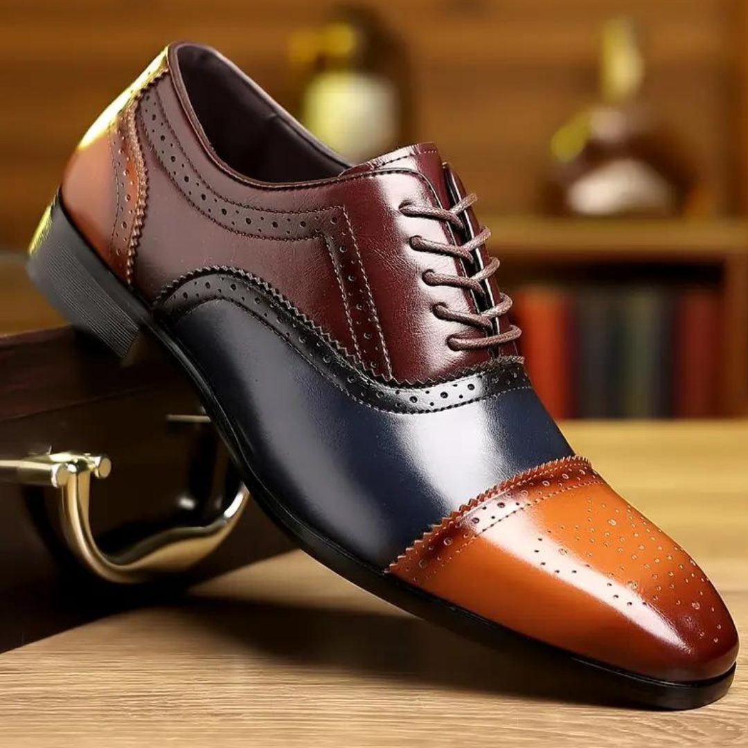 Lace-Up Oxford Brogues for Men