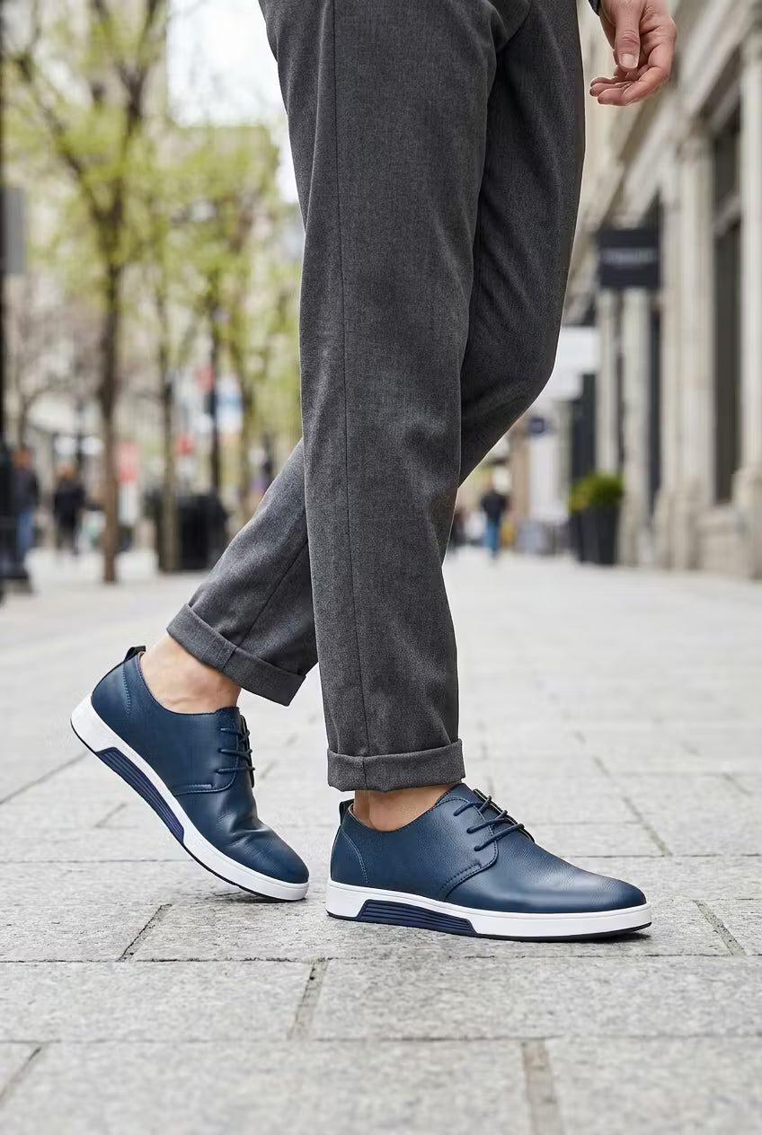 Lace-Up Oxford Casual Shoe for Men - View 10