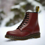 Lace-Up Platform Boots for Men - Bordeaux