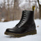 Lace-Up Platform Boots for Men - Zwart