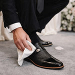 Lace-Up Pointed Toe Derby Shoes for Men - View 3