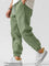Cotton Linen Joggers with Drawstring for Men