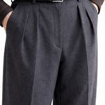 Pleated Wide Leg Trousers for Men - View 4