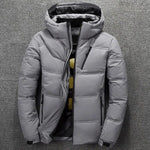 Puffer Jacket with Hood for Men