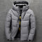 Puffer Jacket with Hood for Men