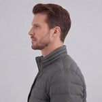 Quilted Puffer Jacket for Men - View 18