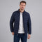 Quilted Puffer Jacket for Men - Navy