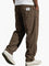 Relaxed Fit Corduroy Trousers for Men - Brown