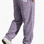 Relaxed Fit Corduroy Trousers for Men - View 11