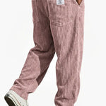 Relaxed Fit Corduroy Trousers for Men - View 12
