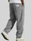 Relaxed Fit Corduroy Trousers for Men - Gray