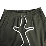 Corduroy Cargo Trousers with Relaxed Fit for Men - View 8