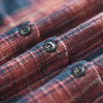 Relaxed Fit Plaid Shirt for Men - View 6