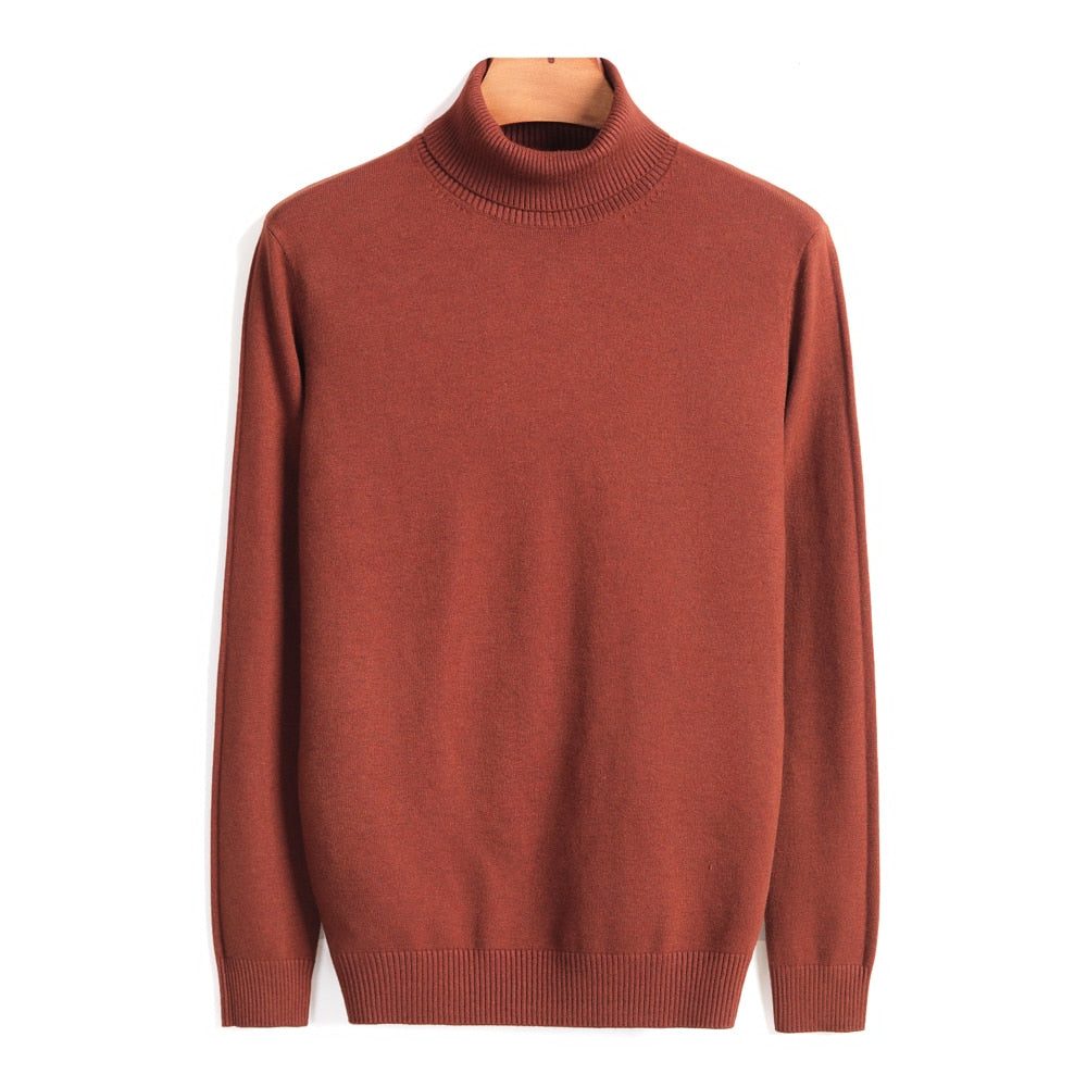 Roll Neck Knit Jumper for Men - View 13