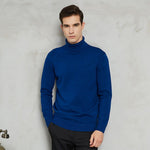 Roll Neck Knit Jumper for Men