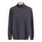 Roll Neck Knit Jumper for Men - Grey