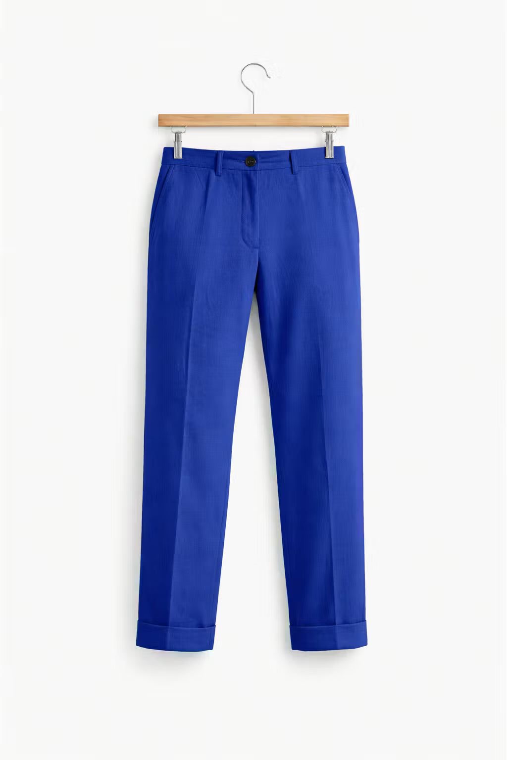 Slim Fit Chino Trousers for Men - Blauw