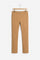 Slim Fit Chino Trousers for Men - Caqui