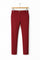 Slim Fit Chino Trousers for Men - Rood