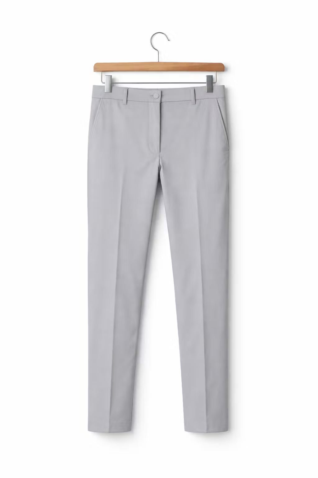 Slim Fit Chino Trousers for Men - View 2
