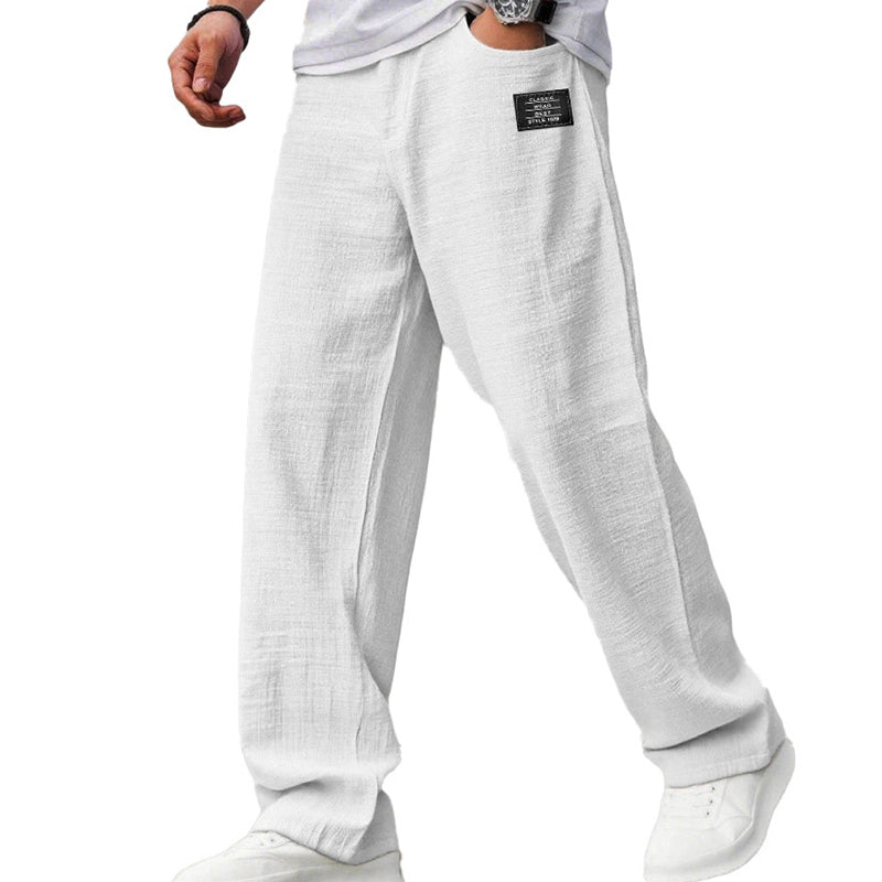 Straight Leg Trousers for Men
