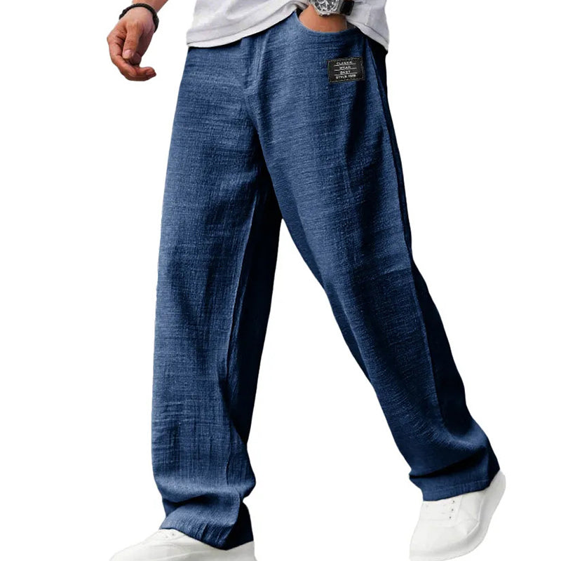 Straight Leg Trousers for Men