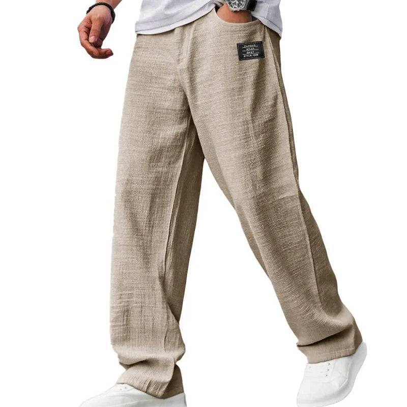 Straight Leg Trousers for Men