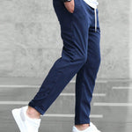 Straight Leg Casual Trousers for Men - View 5