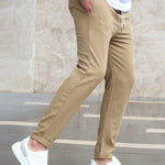Straight Leg Casual Trousers for Men - View 7