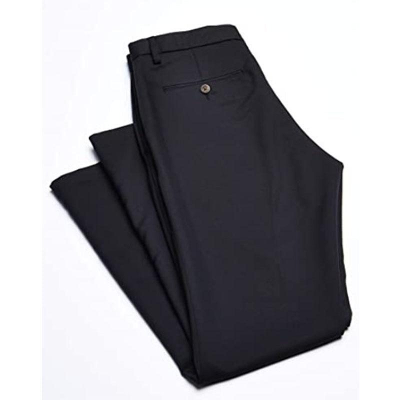 Straight Leg Stretch Trousers for Men