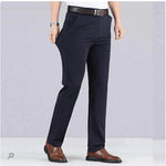 Straight Leg Stretch Trousers for Men - View 6