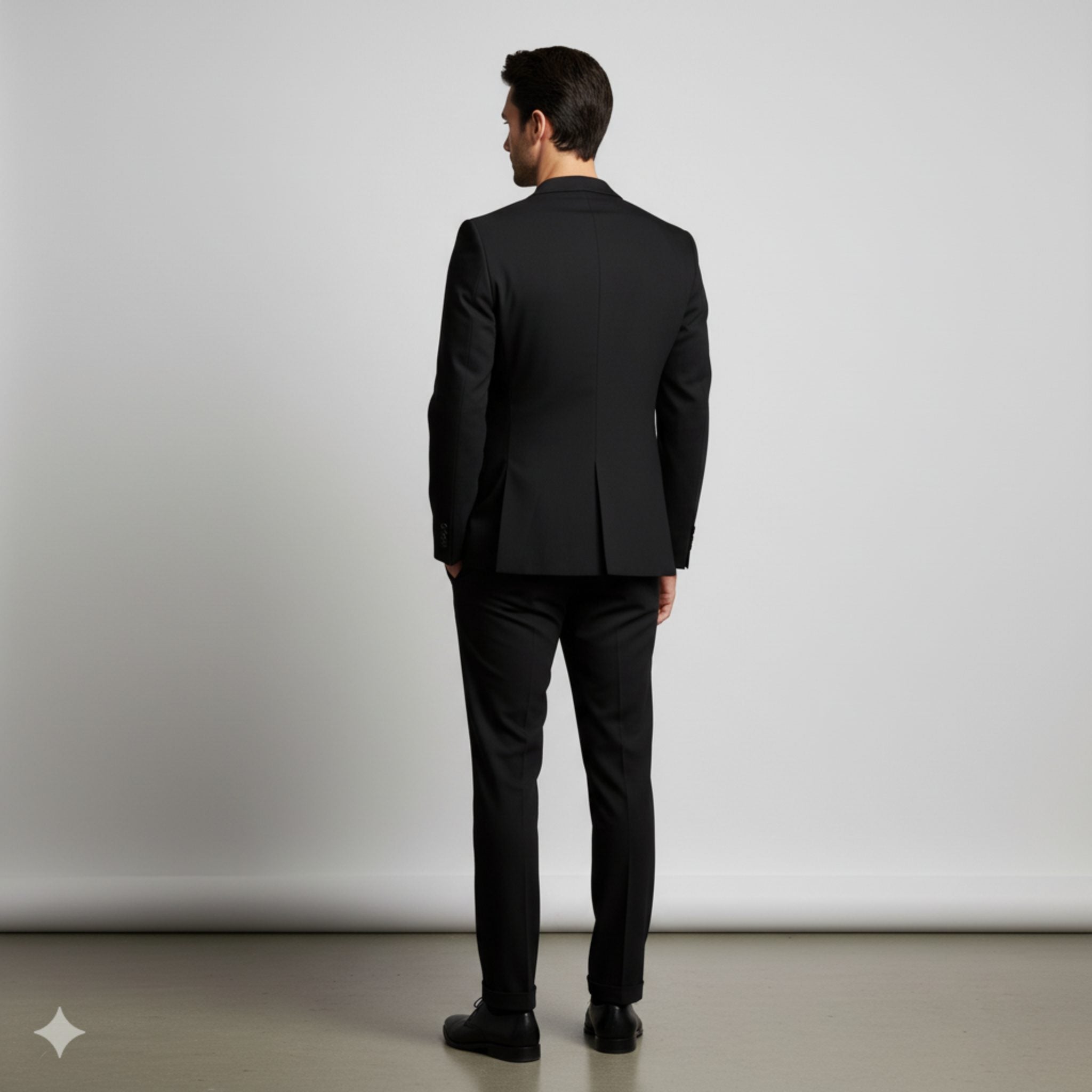 Structured Blazer and Trousers Set for Men - View 2