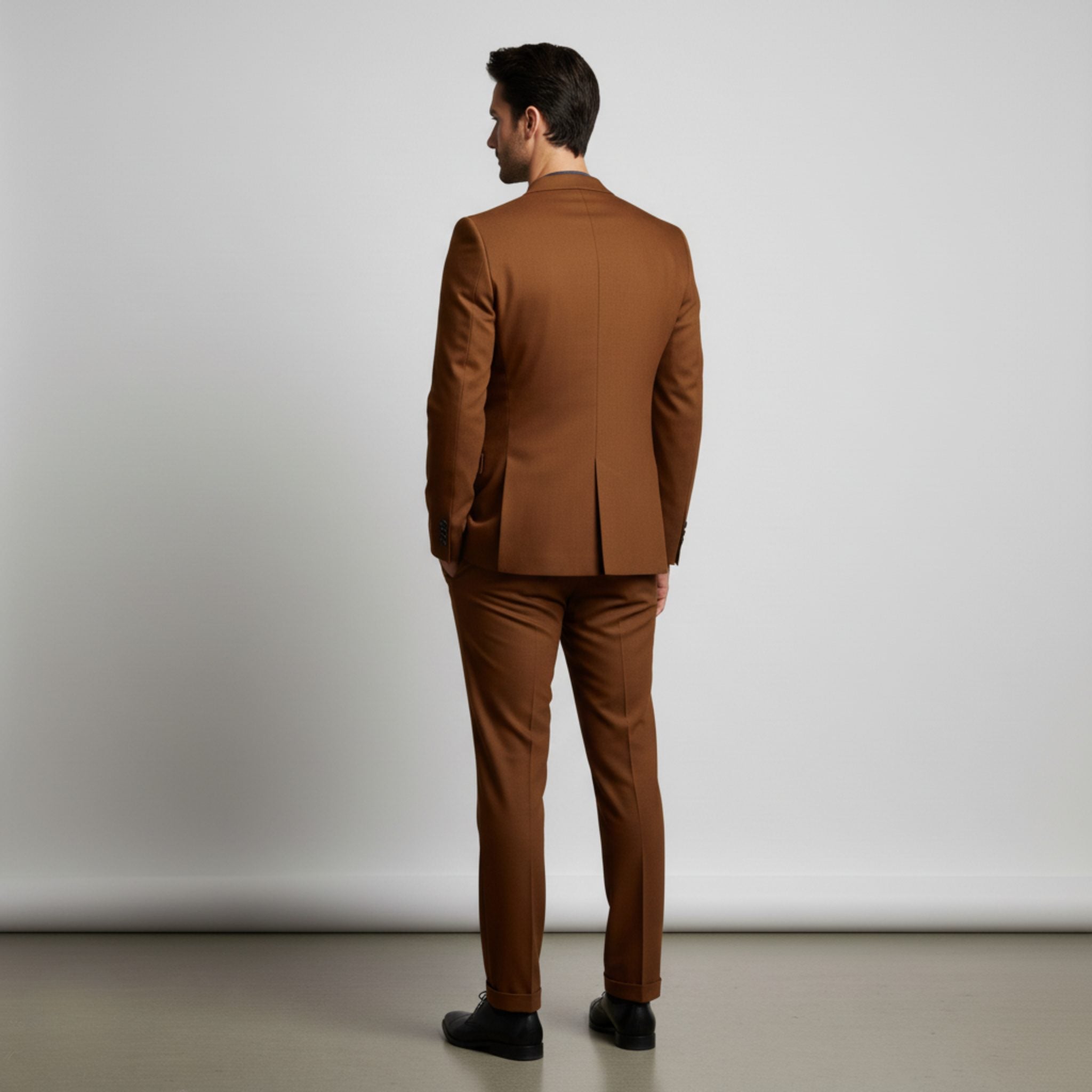 Structured Blazer and Trousers Set for Men - View 4
