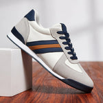 Suede and Leather Low-Profile Retro Sneaker for Men - View 5