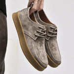 Suede Lace-Up Desert Boots for Men