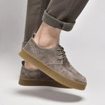Suede Lace-Up Desert Boots for Men - View 3