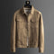 Suede Trucker Jacket for Men