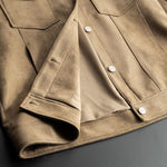 Suede Trucker Jacket for Men - View 10