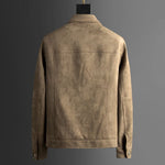 Suede Trucker Jacket for Men - View 2