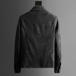 Suede Trucker Jacket for Men - View 6