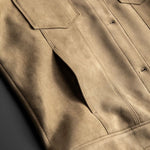 Suede Trucker Jacket for Men - View 9