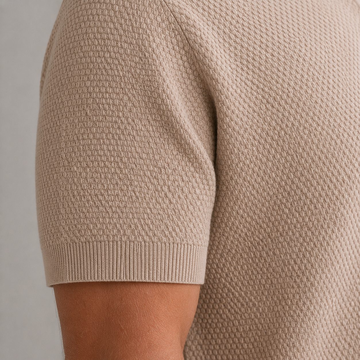 Textured Polo Shirt for Men - View 12