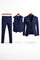 Three-Piece Blazer Suit for Men - Marineblauw