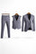 Three-Piece Blazer Suit for Men - Grijs