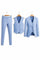 Three-Piece Blazer Suit for Men - Lichtblauw